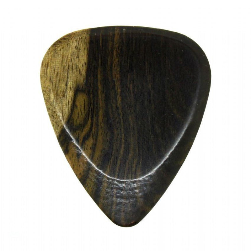 Timber Tones Luxury Wood Guitar Pick - Malay Ebony - Single Pick