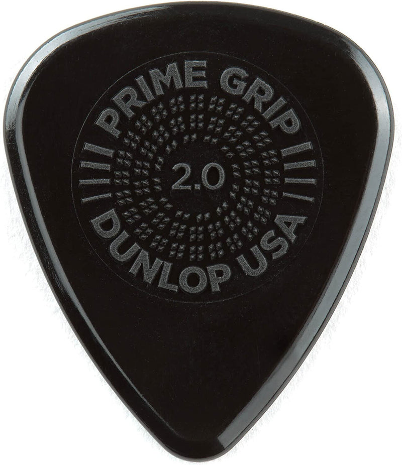 Dunlop PRIMEGRIP Delrin 500 Guitar Pick 2.0mm Bag of 6