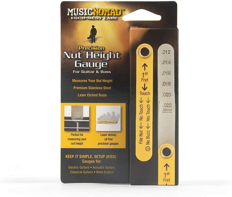 Music Nomad Precision Nut Height Slotting Gauge Tool (MN601)