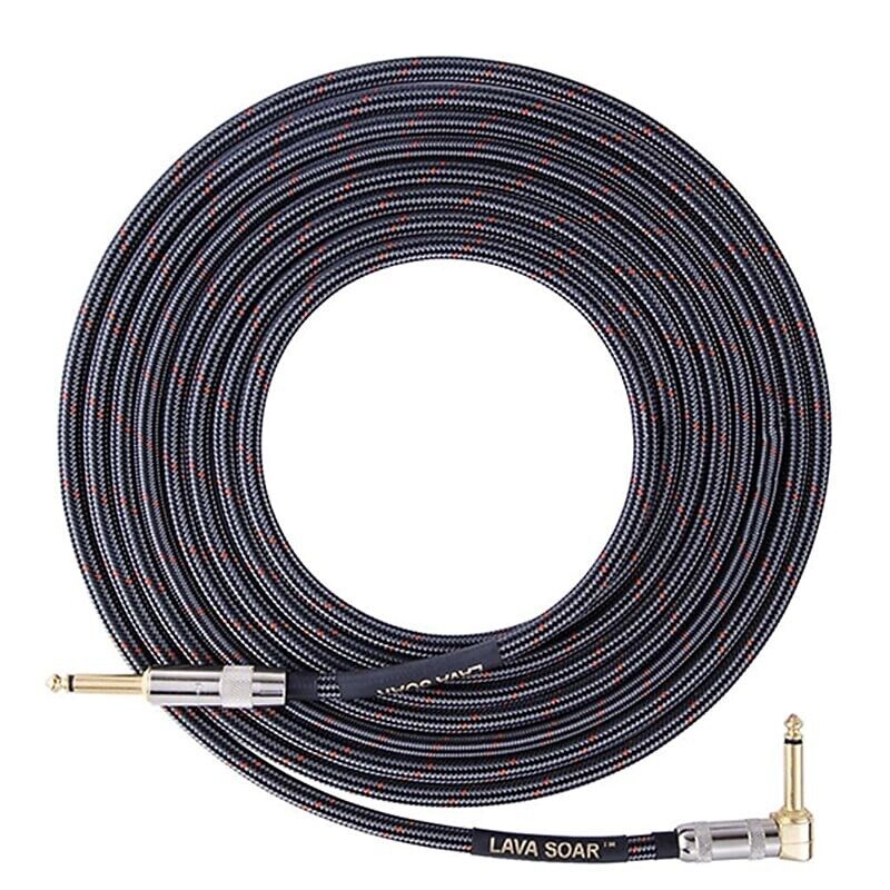 Lava Cable Studio Series Soar Instrument Cable 20' Right-Angle-Straight