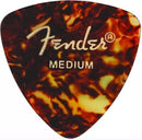 6 Pack Fender 346 Rounded Triangle Shell Picks - Medium