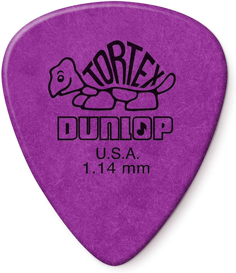 6-Pack Dunlop Tortex Standard Flatpick 1.14mm