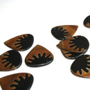 Timber Tones Tribal Tone Guitar Pick - Anemone  - Single Pick