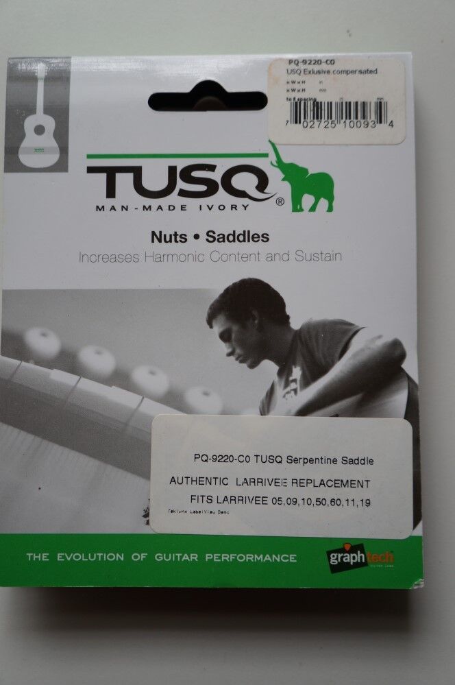Tusq Exclusive Larrivee Serpentine Compensated Saddle PQ-9220-C0