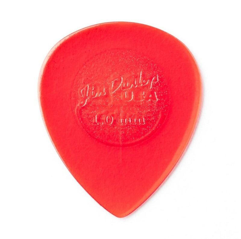6 Pack Dunlop Big Stubby Picks - Red 1.0mm
