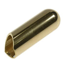 The Rock Slide Polished Brass Ball Tip Guitar Slide - Small