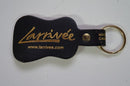 Larrivee Leather Guitar Shaped Key Ring
