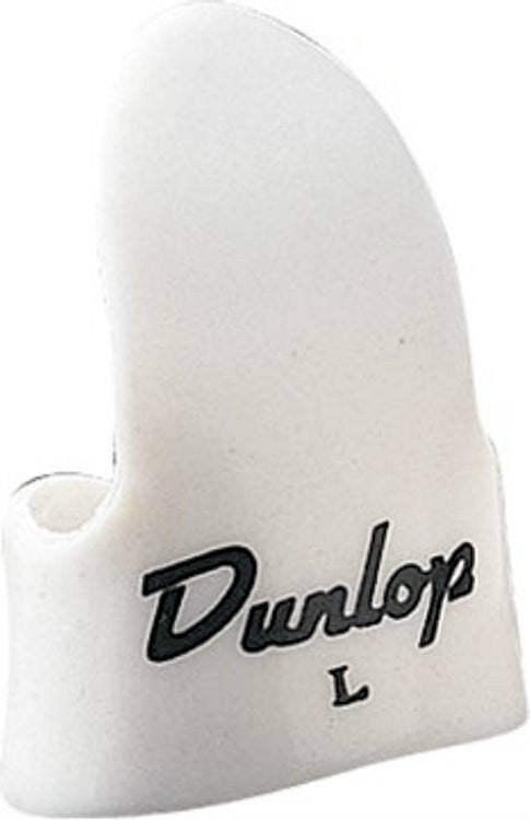 3-Pack Dunlop 9021R White Fingerpicks - Large